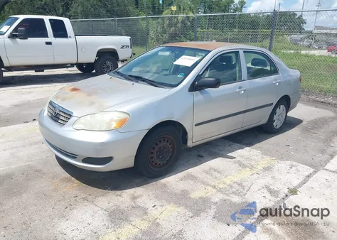 2007 Toyota Corolla Ce from USA, damaged, VIN JTDBR32E370129353